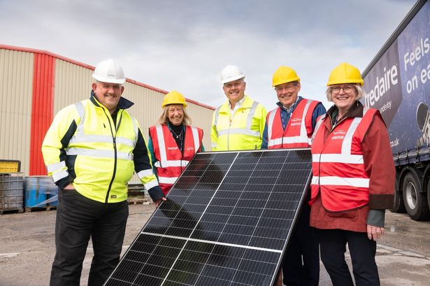 Solar panel project for Rossendale factory gets underway