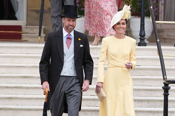 Kate Middleton stuns in colour of the season at first royal garden party in two years