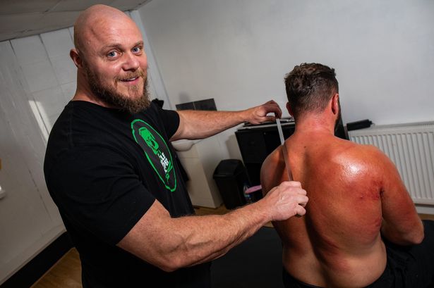 Fitness fans are paying £90 to have massage where they are left covered in bruises