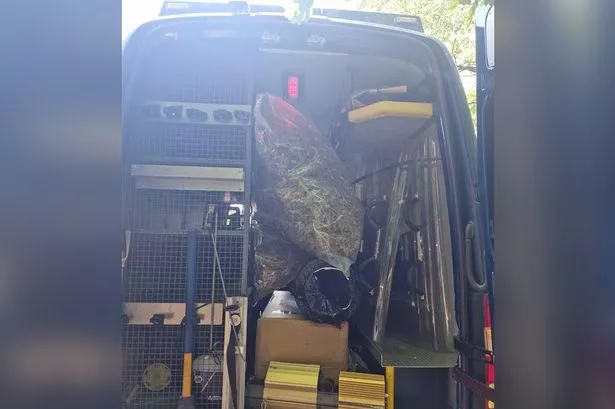 Man found hiding from police in loft as huge cannabis farm busted