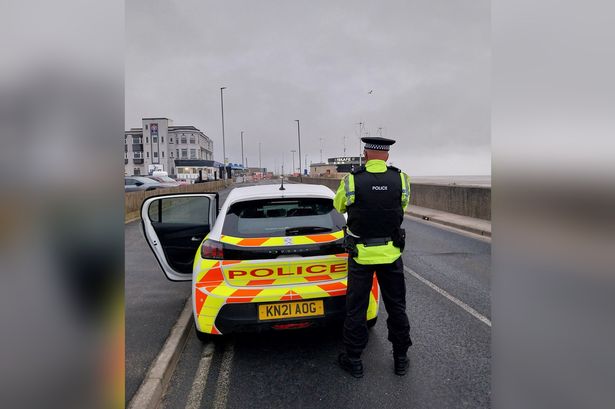 Police apologise after speed gun officer seen parking on double yellow lines