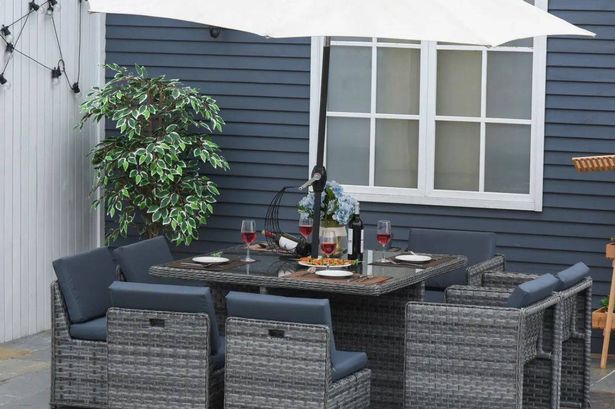 Spring sale axes price of ‘space-saving’ rattan table set that ‘looks good on the patio’ by £420