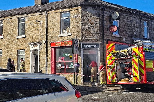 Fire crews rush to incident at Rishton Post Office