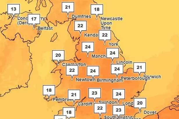 Met Office’s latest Lancashire forecast as ‘vigorous thunderstorms’ to hit UK