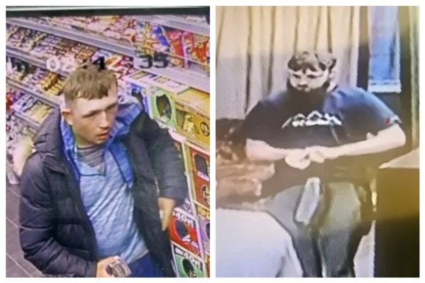 Police hunt robbers after man attacked outside Nationwide and Matalan in Preston city centre