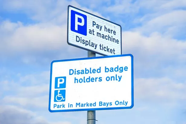 Anyone who needs a Blue Badge issued message over change