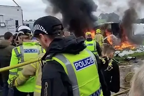 Appleby Horse Fair fire update after huge blaze tears through van