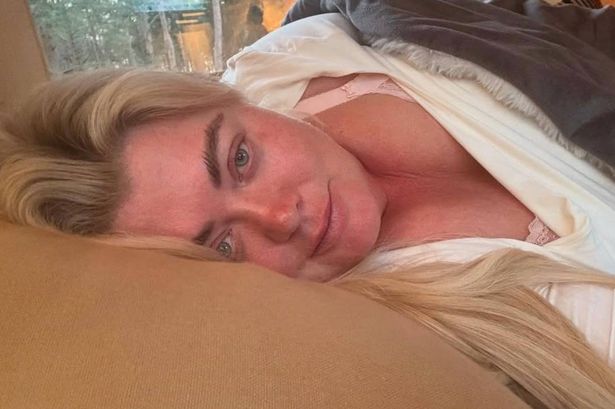 Gemma Collins shares snap hooked up to drip as she reveals health battle