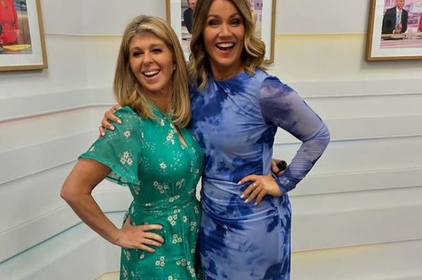 Susanna Reid looks ‘beautiful in blue’ as she dons midi dress from Next