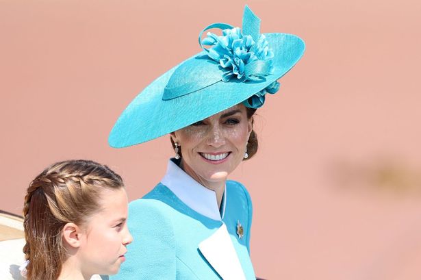 Princess Kate attends Trooping The Colour parade in turquoise look that nods to Princess Diana