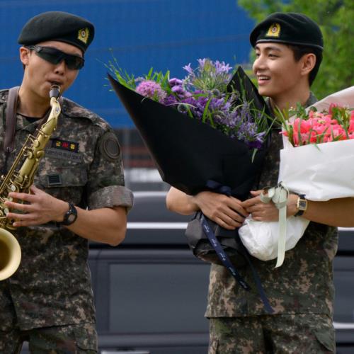 BTS’ RM and V tease K-pop boy band’s return after being discharged from South Korean military