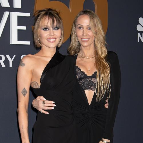 Miley and Tish Cyrus respond to rumours of a rift