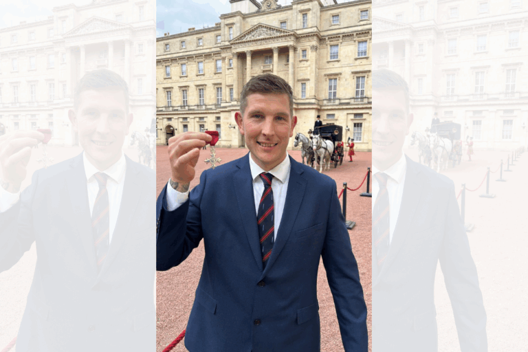 ‘Incredible honour’: Paralympic rower from East Lancashire collects MBE