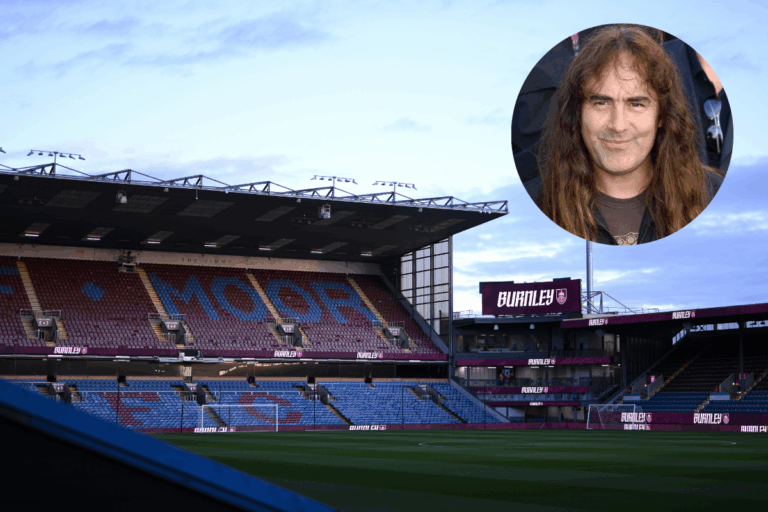 Clarets host rock legends Iron Maiden for special friendly game