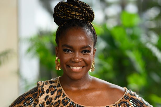 Oti Mabuse stuns in a chic halter playsuit with clever anti-chafing design perfect for summer