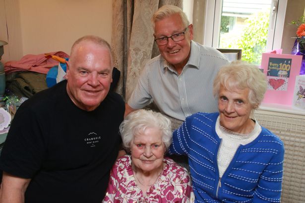 ‘I didn’t realise I was 100 years old until everyone was gathering round’