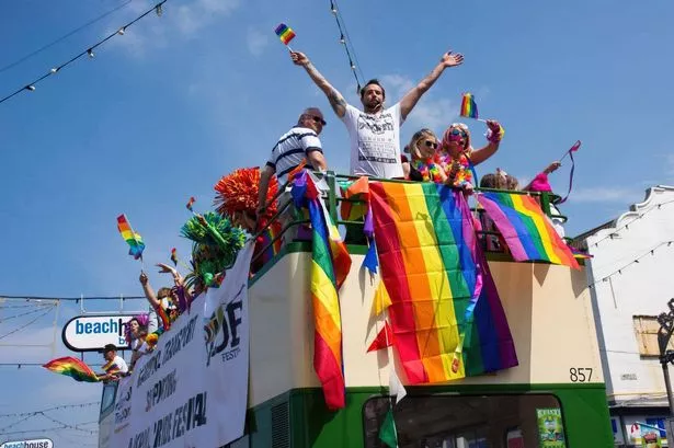 Blackpool’s streets fill with rainbows as Pride weekend kicks off with a bang