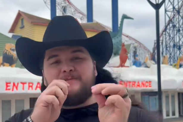 American visits Blackpool for the first time and his thoughts may surprise you