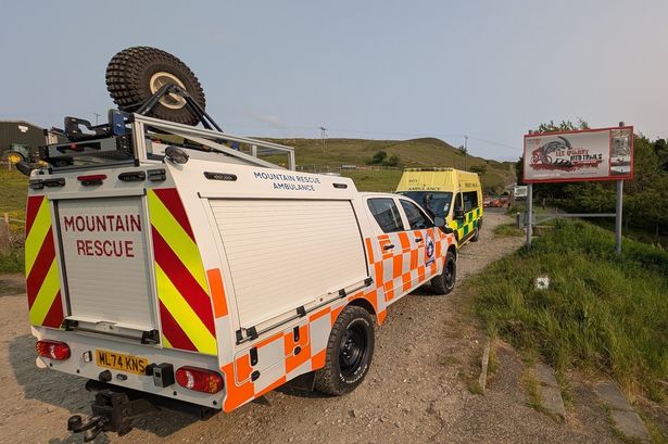 Seriously hurt mountain biker rushed to hospital after quarry crash