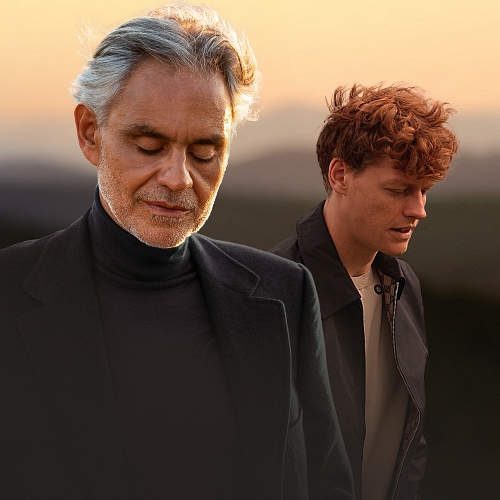 Andrea Bocelli and tennis ace Jannik Sinner team up for inspiring new single ‘Polvere e Gloria’