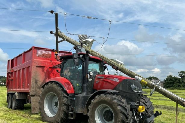 Lancashire farmers told ‘look out and look up’ for power lines after tractor crashes