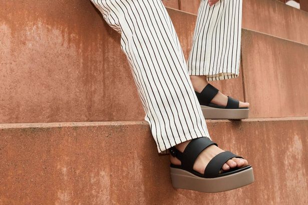 Crocs ‘lightweight’ and ‘super comfortable’ platform sandals are slashed by 33%