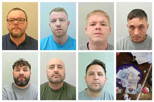 Faces of the drug gang who were flooding Lancashire with cocaine