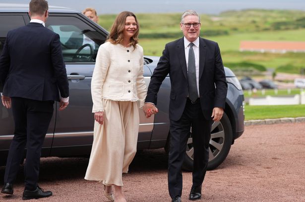 Lady Victoria Starmer channels Kate Middleton’s elegant style during Donald Trump’s UK visit