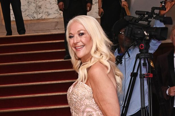 Vanessa Feltz’s stunning floral maxi dress is now 50% off as she bags reality TV award
