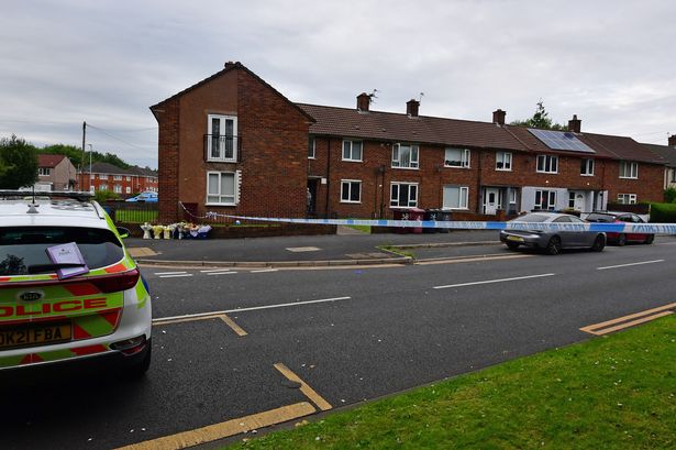Lancashire murder suspect named after dad shot dead in garden