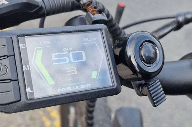 Fleetwood cops seize dangerous 50kph e-bike from rider