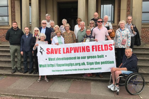 Lancashire village campaigners want green belt land saved from new housing