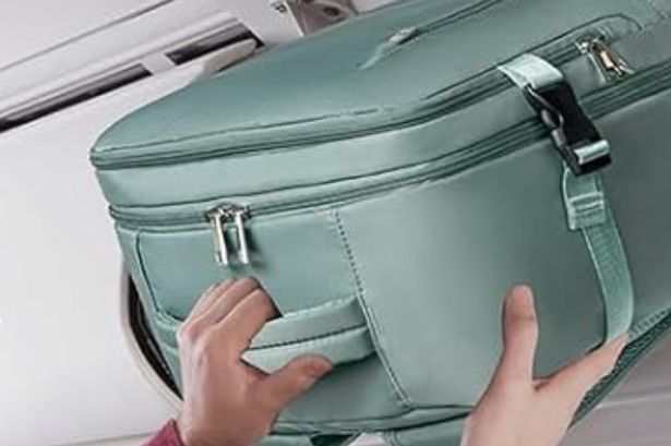 This Ryanair-approved underseat cabin bag is the ‘perfect’ size and it’s currently 28% off