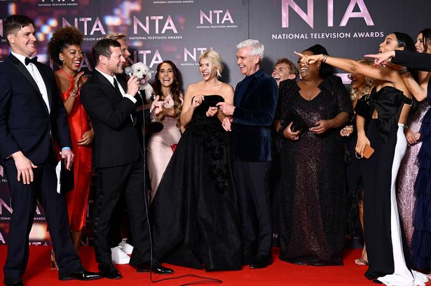 Holly Willoughby looks ‘happy’ as she’s spotted reuniting with This Morning host