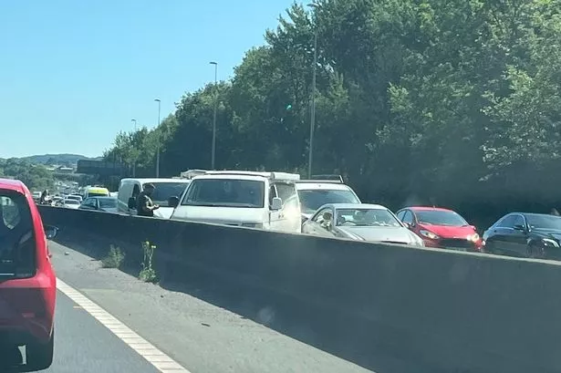 LIVE M6 crash updates as motorists get out of vehicles amid heatwave