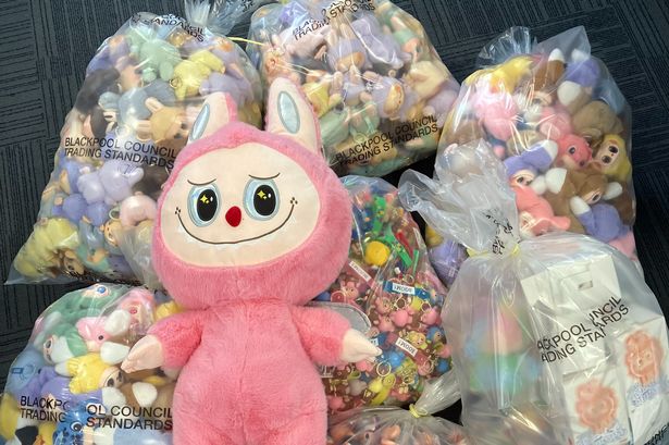 Parents warned of ‘potentially dangerous’ Labubus as toys seized from Blackpool shops