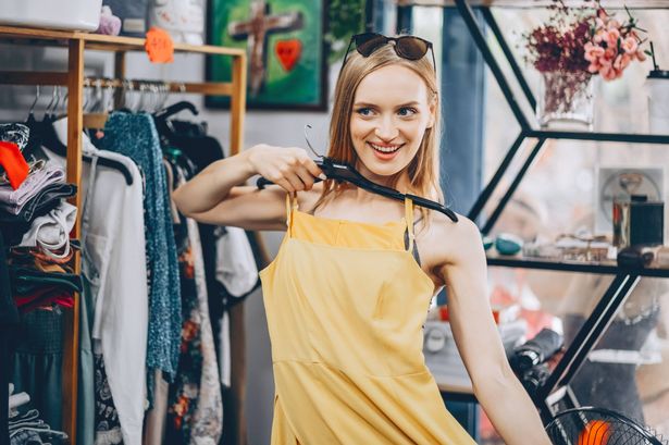 Woman buys £1 outfit at charity shop but is floored to uncover its true worth