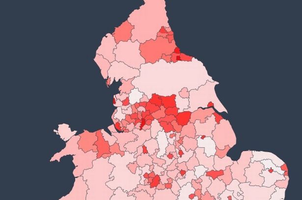 Map shows most dangerous area in Lancashire where 1 in 6 fall victim to crime