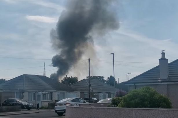 Morecambe fire LIVE updates as major road closed and warning issued to festival goers