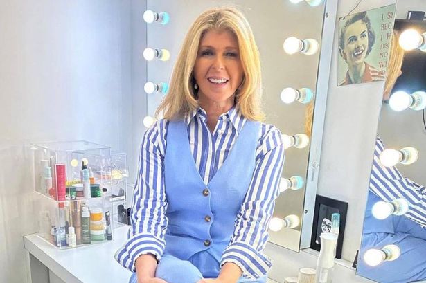 Kate Garraway switches up boring workwear with fun and stylish suit co-ord