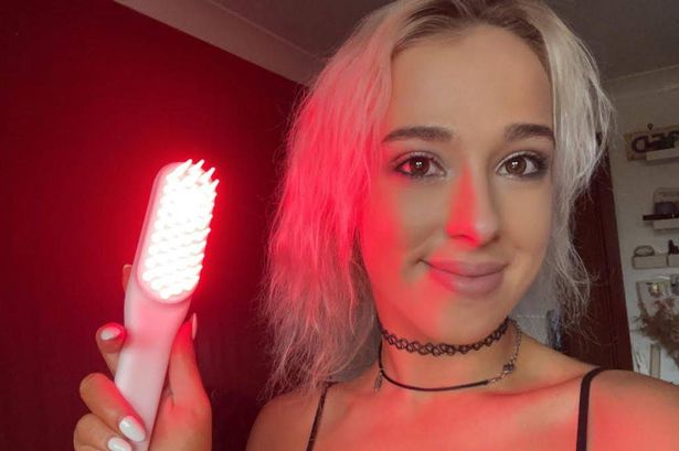 ‘This innovative red light LED hair brush I found is perfect for battling hair loss and thinning’