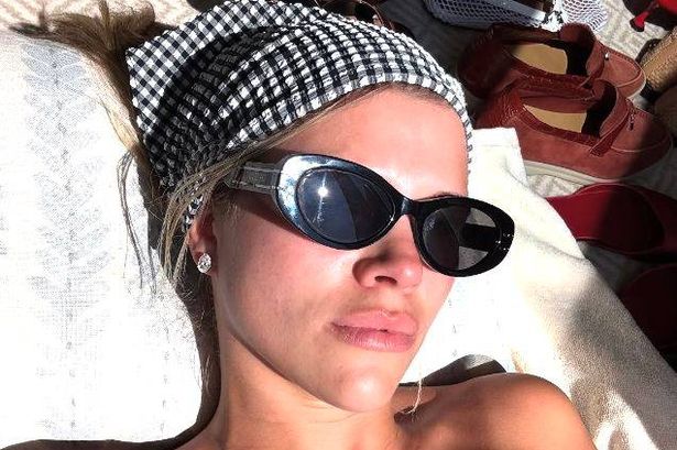 Sofia Richie nails summer’s ‘picnic-core’ trend in £25 gingham headscarf and matching co-ord