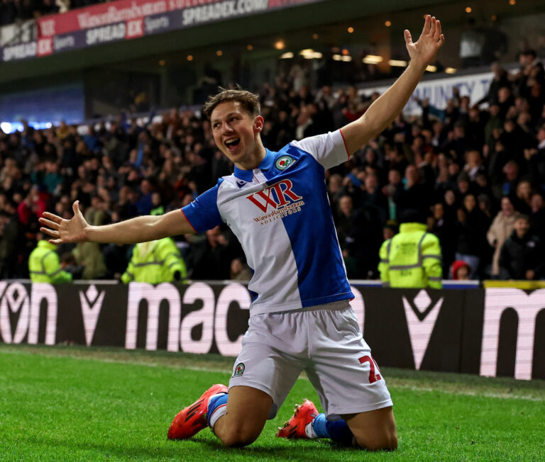 First-team players feature as Blackburn Rovers ace nets 50-yard stunner