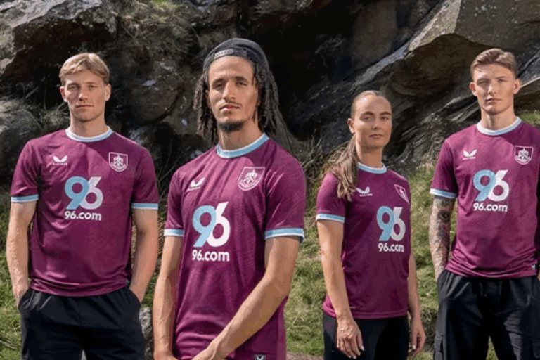 Clarets unveil new home kit ahead of Premier League return