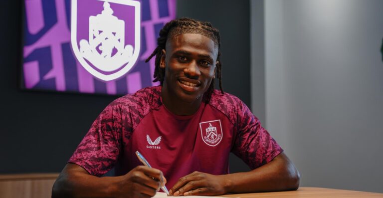 Clarets complete signing of France U21 winger Tchaouna from Lazio