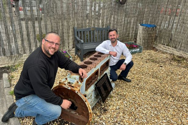 Bus depot memorial garden restored by bosses