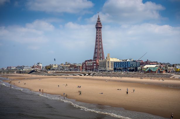 Blackpool beachgoers scream in terror as they’re ‘swarmed’ by creature in sea