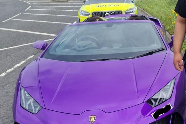Police issue warnings and tickets for ‘nuisance’ wedding super cars