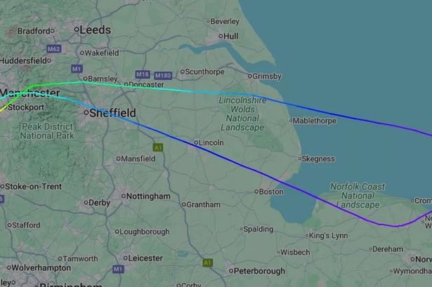 EasyJet flight forced to turn back to Manchester Airport in ‘extraordinary circumstance’