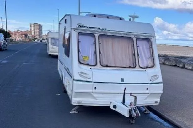 Caravans on Morecambe Prom slapped with parking tickets over ‘obstruction’